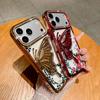 Glitter Diamond Flower Butterfly Case for For Iphone 16 1 14 13 17 Pro Max Air Plus 12 Plating Bling Rhinestone Phone Cover