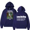 Lana Del Rey VK en Ierland Tour Hoodies Heren Dames Mode Hip Hop Lange Mouw Oversized Fleece Trainingspak Cadeaus