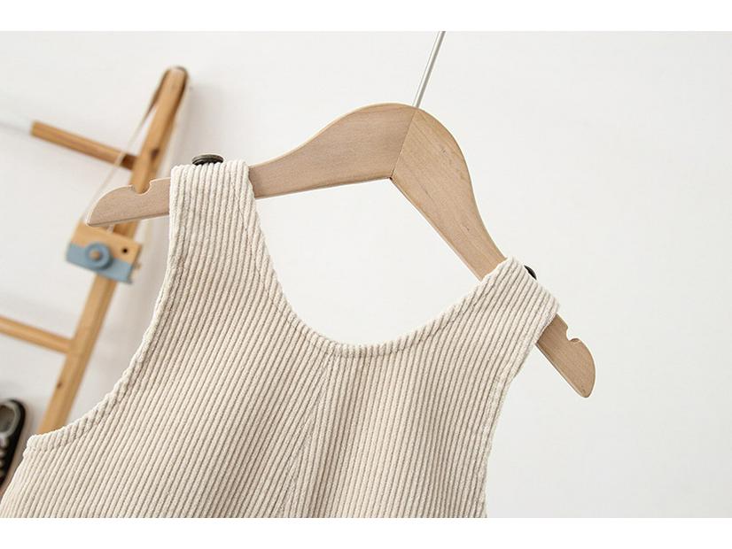 2025 Winter Cord-Latzhose im koreanischen Stil für Babys (0-3 Jahre) - Süßes Einteiler-Outfit
