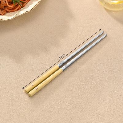 Shengjia 304 Stainless Steel Cartoon Kids Chopsticks