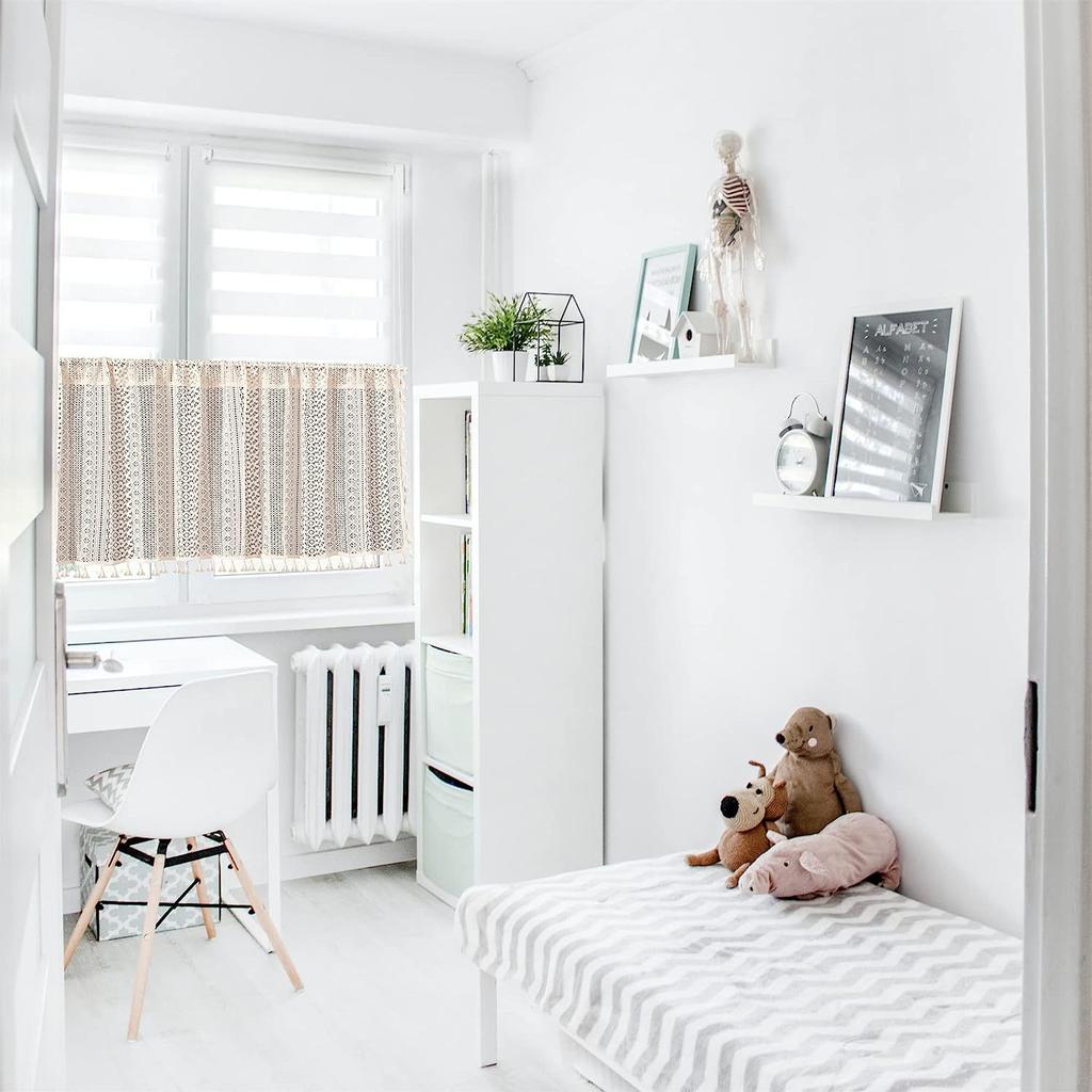 Perdea de dantelă croșetată americană Semi-perdea Perdea cu tijă Perdea deasupra ușii Dulap Bucătărie Perdea scurtă Subsol Baie Perdea mică