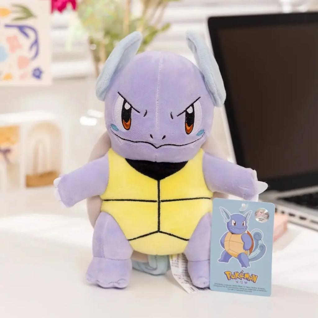 Anime Pokemon Wartortle Plush Toys Squirtle Blastoise Stuffed Doll Kawaii Pikachu Charizard Plushies Xmas Gift Birthday Present