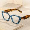 Neu in Cat Eye Optische Brillen Damen Myopie Brillen Hyperopie Lesebrille Anti Blaues Licht Computerbrille