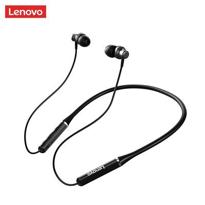 Lenovo Cuffie intrauricolari con archetto da collo HE05 Cuffie wireless Bluetooth 5.0 con cancellazione del rumore del microfono