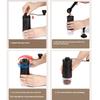 Delicate Manual Coffee Bean Grinders 40 Accuracy Grinding Level Ergonomic Handle Durable ABS Nonrust Steel For Home Office Camping