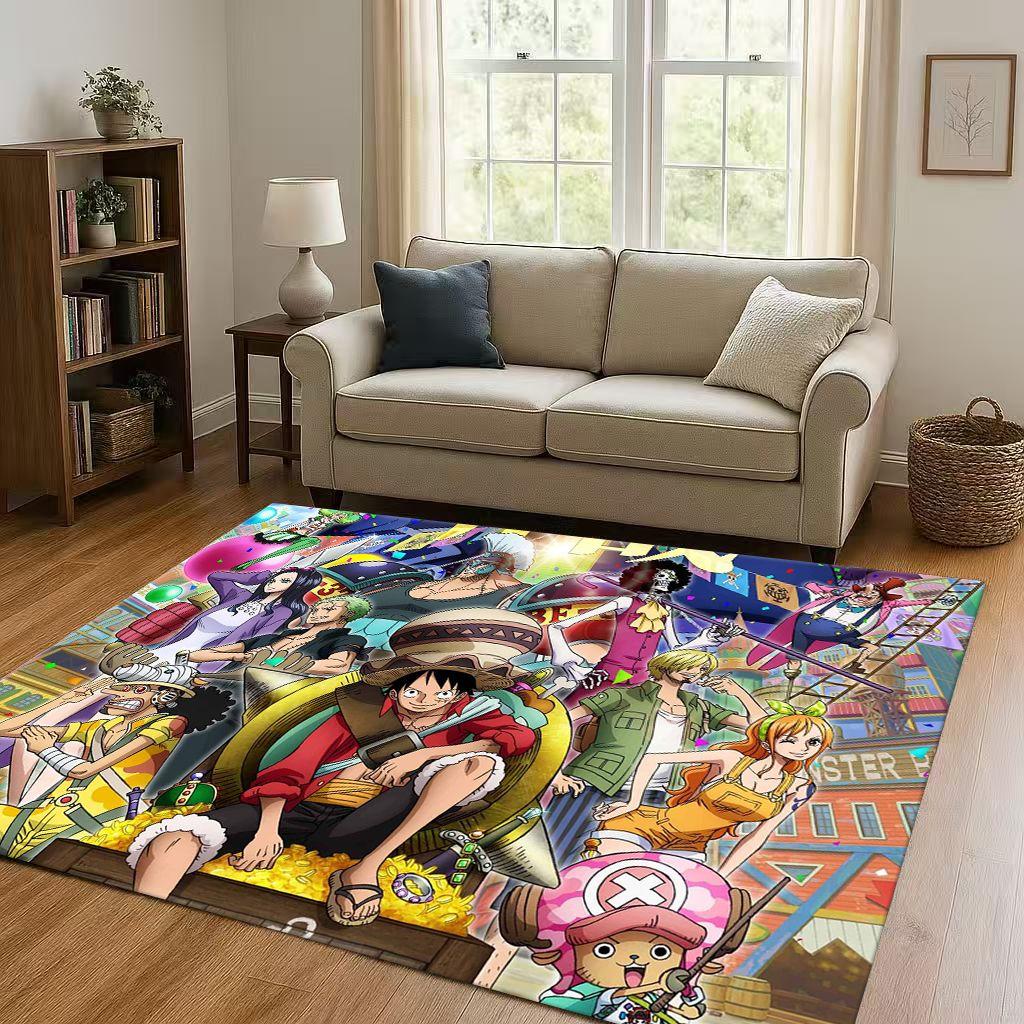 HD Z-Zoro Desen Animat Japonia Anime Covor Zona Non-Alunecare pentru Sufragerie, Dormitor, Cameră de Joacă, Canapea, Ușor de Curățat Decor Casă Preș Copil
