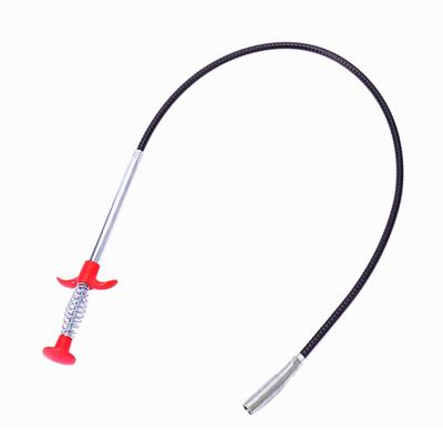 Drain Clog Remover 4 Claw Efficient Dredging Steel Wire Drain Hair Cleaner Tool for Toilet Bathroom