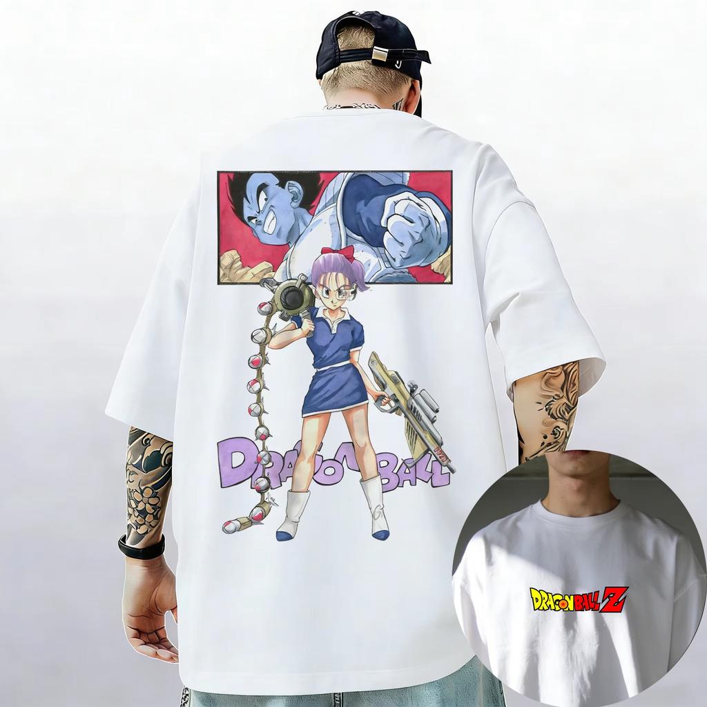 Dragon Ball Z Ανδρικά Γυναικεία Son Goku Vegeta Bulma Εκτύπωση T-shirt Βαμβακερά Παιδικά Ρούχα Αστεία Κοντομάνικα Harajuku Νέα Άφιξη T-shirts