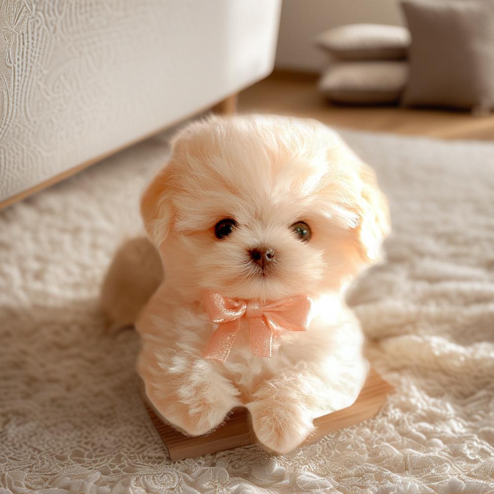 Elektronisk Robothund Interaktiv Plyschvalpleksak Agerar Som En Riktig Valp Gosedjurshund Batteridriven för Barn Ålder 3 4 5 6