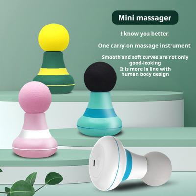 Ruční masážní přístroj na tělo Perkusní Hloubková tkáň Svalový masážní přístroj se 6 rychlostmi USB dobíjecí Přenosný Elektrický Masážní přístroj na svaly