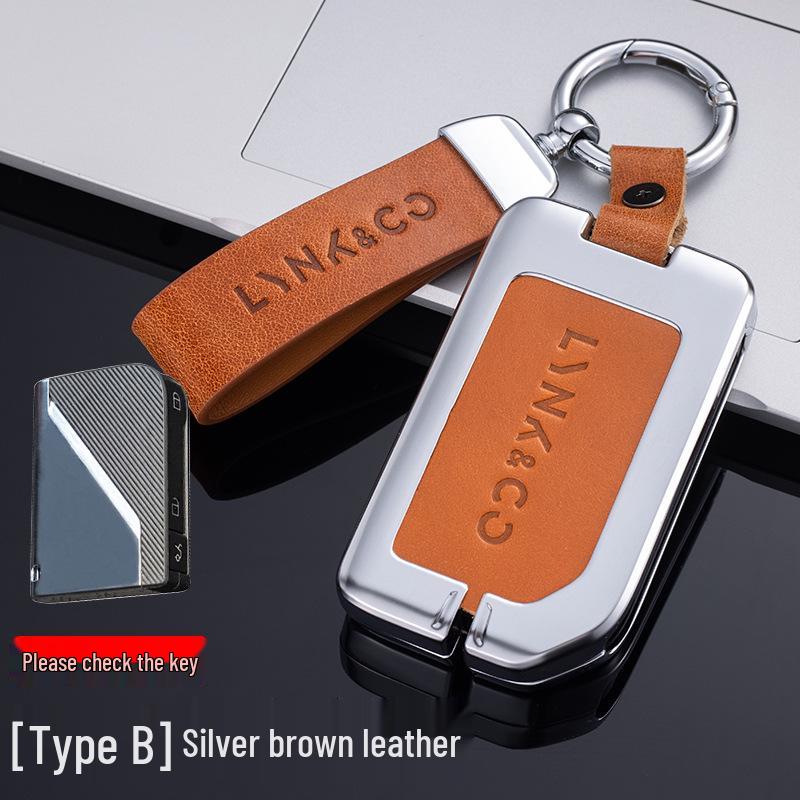 Lynk&Co 03/03+ Key Case for 01PHEV/05/06 High-End Versions - Protective Car Key Shell Modification