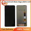 LCD Screen and Digitizer Full Assembly for Moto G200 5G