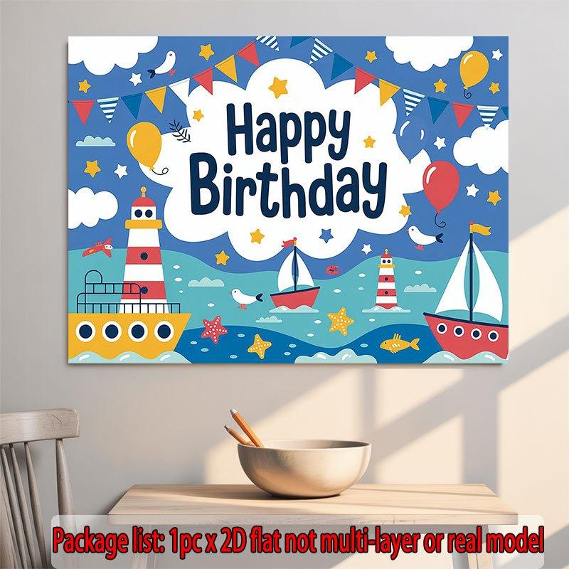 Party Backdrop Flat Nautical Events Wedding Coming Ceremony Four Seasons Entryway Photo Background Decor Front Door Decor