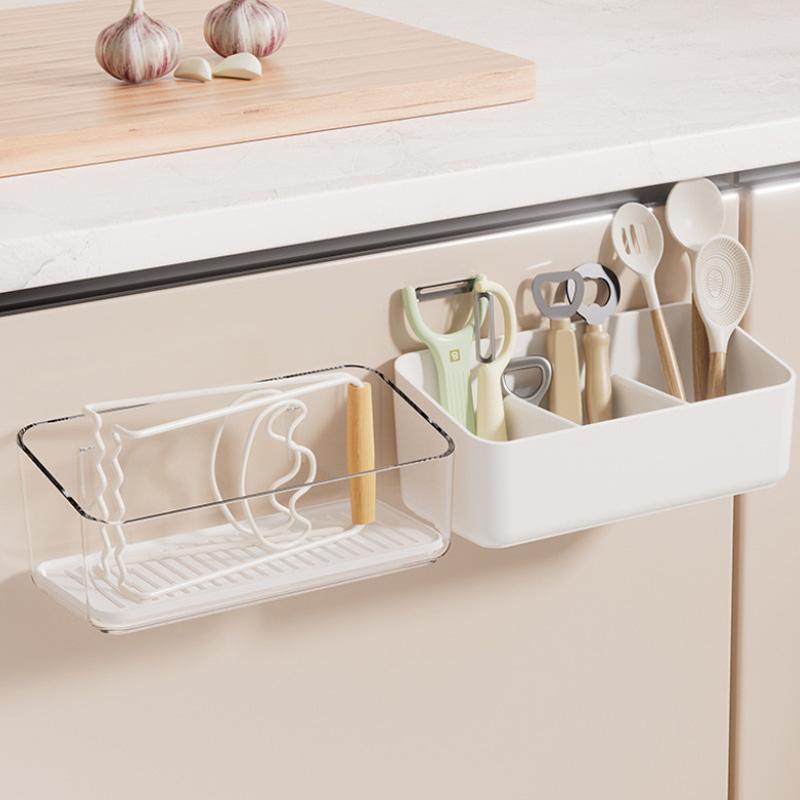 Wall Hanging Basket Garlic Onion Ginger Basket  Multi-Purpose Kitchen Storage Organizer Space Saving Spice Seasoning Holder