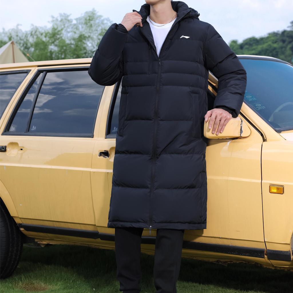 Li Ning Hot Pots Down Collection Down Jacket Men's Black AYMV771-1