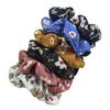 6pcs/lot Hair Scrunchies Accessories Elastic Band Holder Headwear Ties Print Ditsy Women Girls Scrunchy Cute Sweet