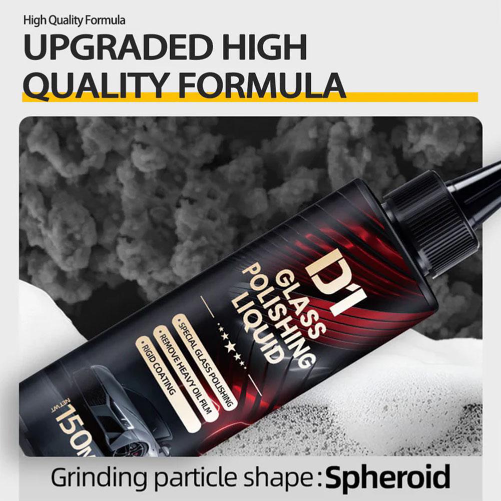 NEW Car Glass Polishing Liquid Remover Deep Cleaner Paste Film Removal Cream Clear Window Auto Detailing Tool