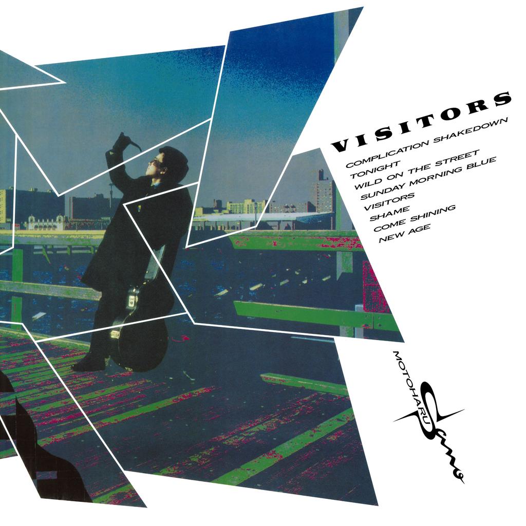 LP Record MOTOHARU SANO - VISITORS MHJL9 GREAT TRACKS 2019 Japan Japanese Pop/Rock