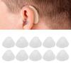 10pcs Hearing Amplifier Ear Plugs Flexible Horn Shaped Silicone Hearing Amplifier Eartip
