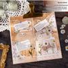 Flower Language Series PET Stickers – 6 Styles for Scrapbooking and Decoration