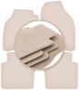 PREMIUM beige Fußmatten für: Honda City IV Limousine 2002-2008
