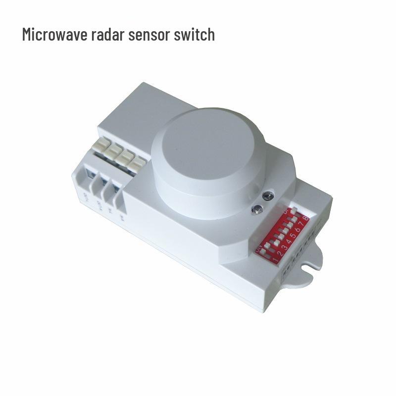Tuodi 220V Microwave Induction Stairwell Light with 12m Long-Distance Infrared Radar Sensor