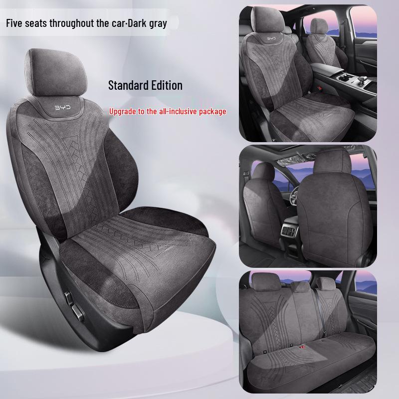BYD Song Ultra EV All-Season Car Seat Cushion Set - Full Coverage Song Ultra EV Specific (Order with Year & Config)