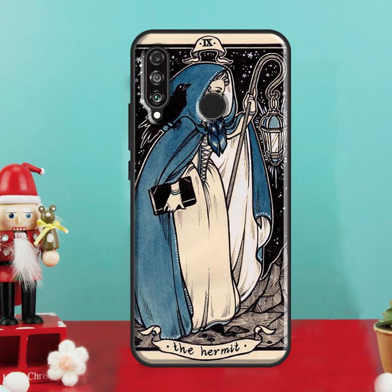 Tarot Card The Hermit For Huawei Nova 9 10 SE 12i 11i 8i 12s Y90 Y60 Y70 Y72 Y61 Y91 P20 P40 P30 Lite P60 Pro Case