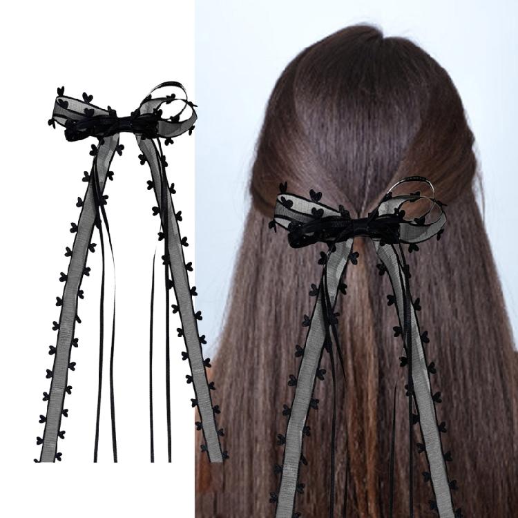 Spitzen Haarspangen für Mädchen Süße Ballett Haarspange Damen Spangen Haarstyling-Werkzeug Schleifenknoten Haarspange Weibliche Haardekorationen