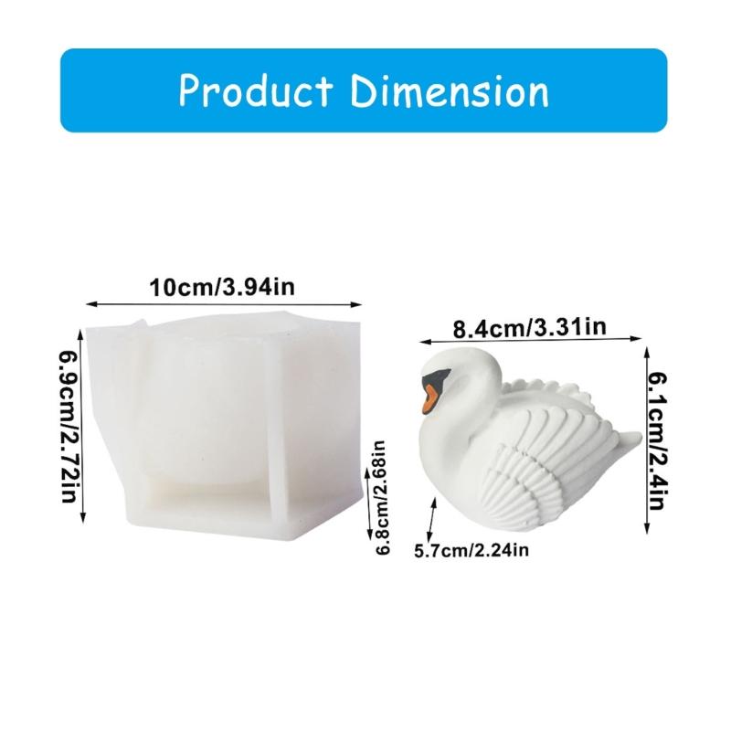 Mulete din silicon în formă de pasăre, Mulete din silicon pentru lumânări pentru decorațiuni din lumânări, săpun, gips, Mulete din fondant cu păsări pentru ciocolată