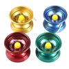 2Pcs Alloy Magic Yoyo For Kids Beginners Juggling Game Jojo Spielzeug Party Favors Boys Funny Toys Classroom Reward