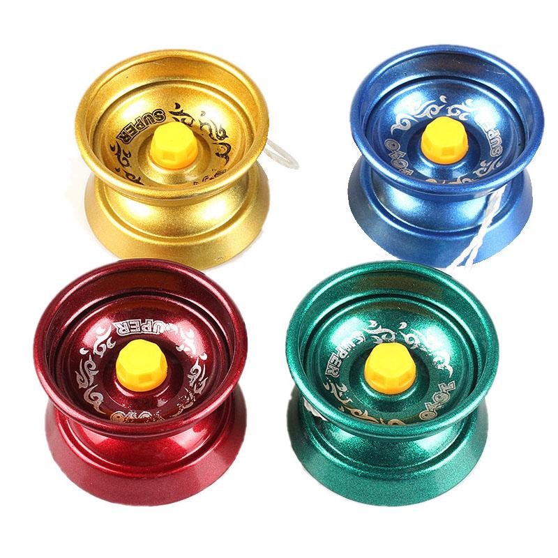 2Pcs Alloy Magic Yoyo For Kids Beginners Juggling Game Jojo Spielzeug Party Favors Boys Funny Toys Classroom Reward