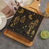 Colorful Moon-Patterned Napkins Golden Moon White Printed Napkins 20 Pieces Star Patterns Disposable Paper Tissues Kitchens