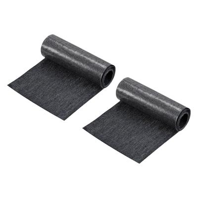 2 Rollen Jeans-Flicken Aufbügelflicken für Kleiderreparatur Stoffreparaturflicken Aufbügelbare Flicken zum Ausbessern Schwarz
