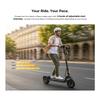 Folding Electric Scooter Ausom K20 1100W Peak Single Motor 648Wh Battery Capacity 20 km/h Default Top Speed 70 km Max Range