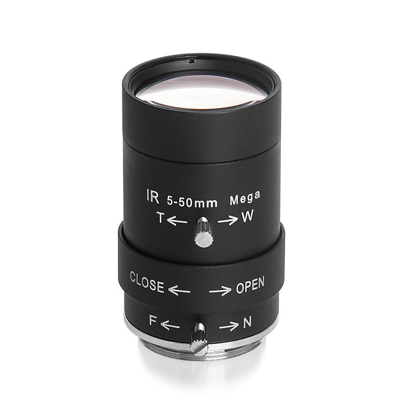 FA Industrial Zoom Lens Series: 6-60mm/5-50mm/10-50mm Low Distortion C-Mount for Machine Vision