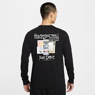 Nike Men s Basketball Long Sleeve T Shirt S