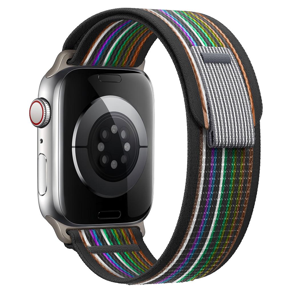 Nylonband für Apple Watch Band 49 mm 44 mm 40 mm 45 mm 41 mm 42 mm 44 45 49 mm Correa Armband iWatch Ultra Serie 7 6 5 3 SE 8 Armband