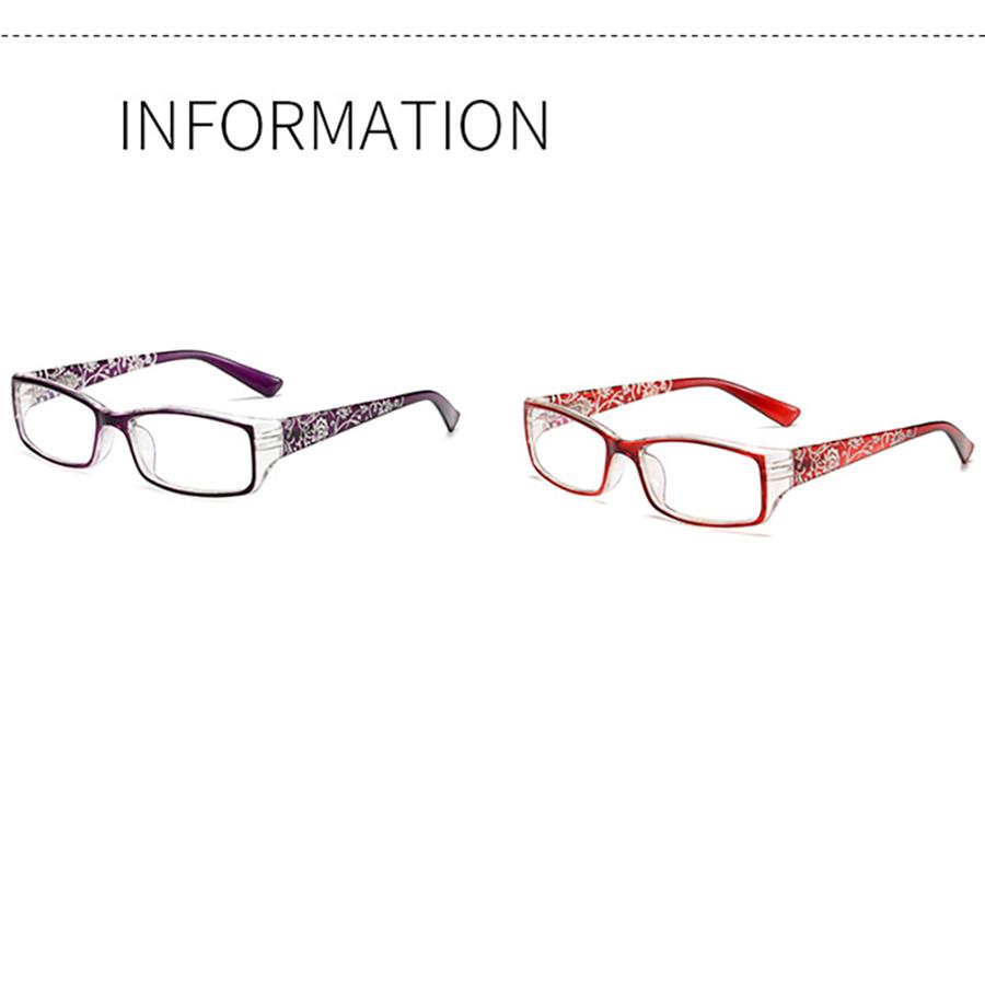 Fashionable Reading Glasses Square Reading Mirror Non-Polarized Fashion Accessory 
