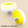 USB-Nachtlicht, Mini-LED-Nachtlicht, USB-Stecker, Lampe, Powerbank, Aufladen, USB-Buchlichter, kleine runde Lese- und Augenschutzlampen