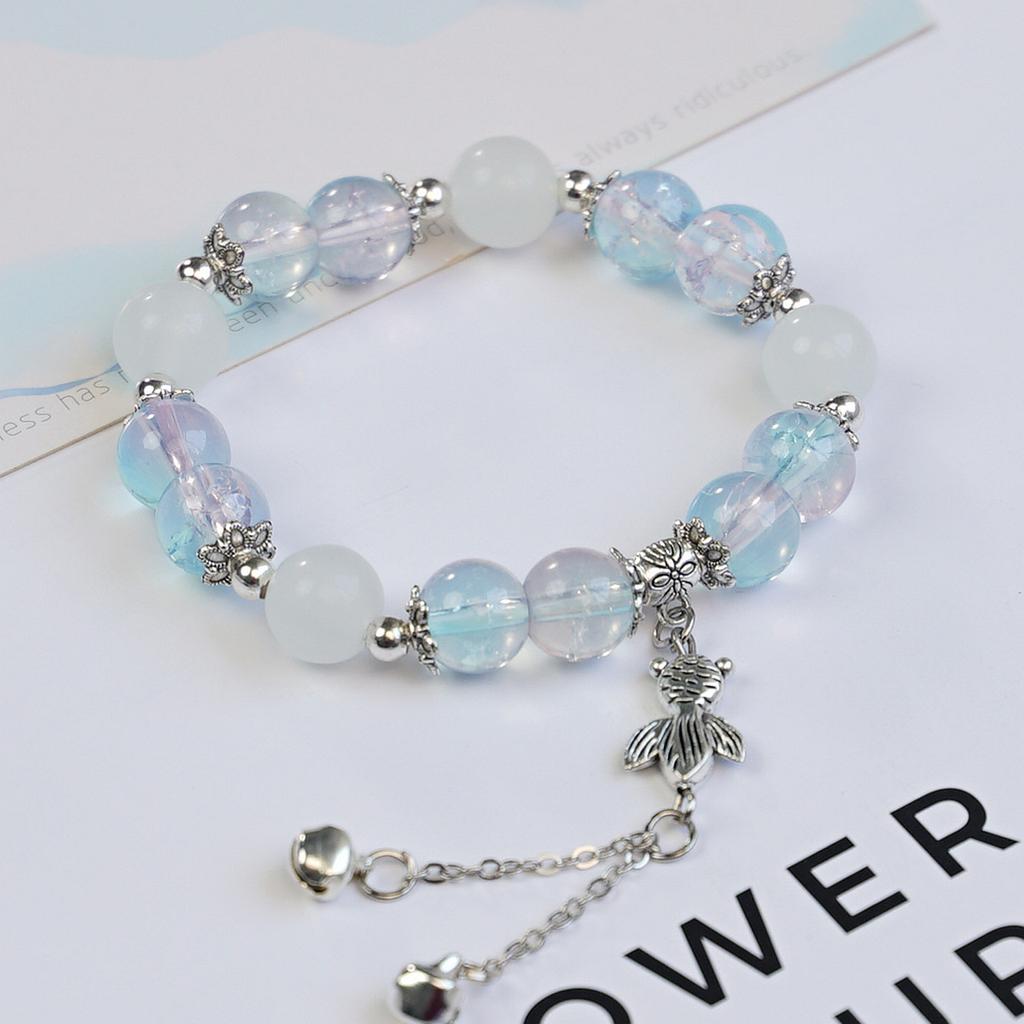 Wholesale Colorful Glazed Small Fresh Summer Accessories Bracelet Candy Color Dopamine Series