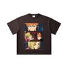 260 GSM Doppelgarn 32er Zähl Garn 100% Baumwolle Haikyu V9 Mülltonnen-Schlacht Aufdruck Unisex Schweres Baumwoll T-Shirt… Mehr
