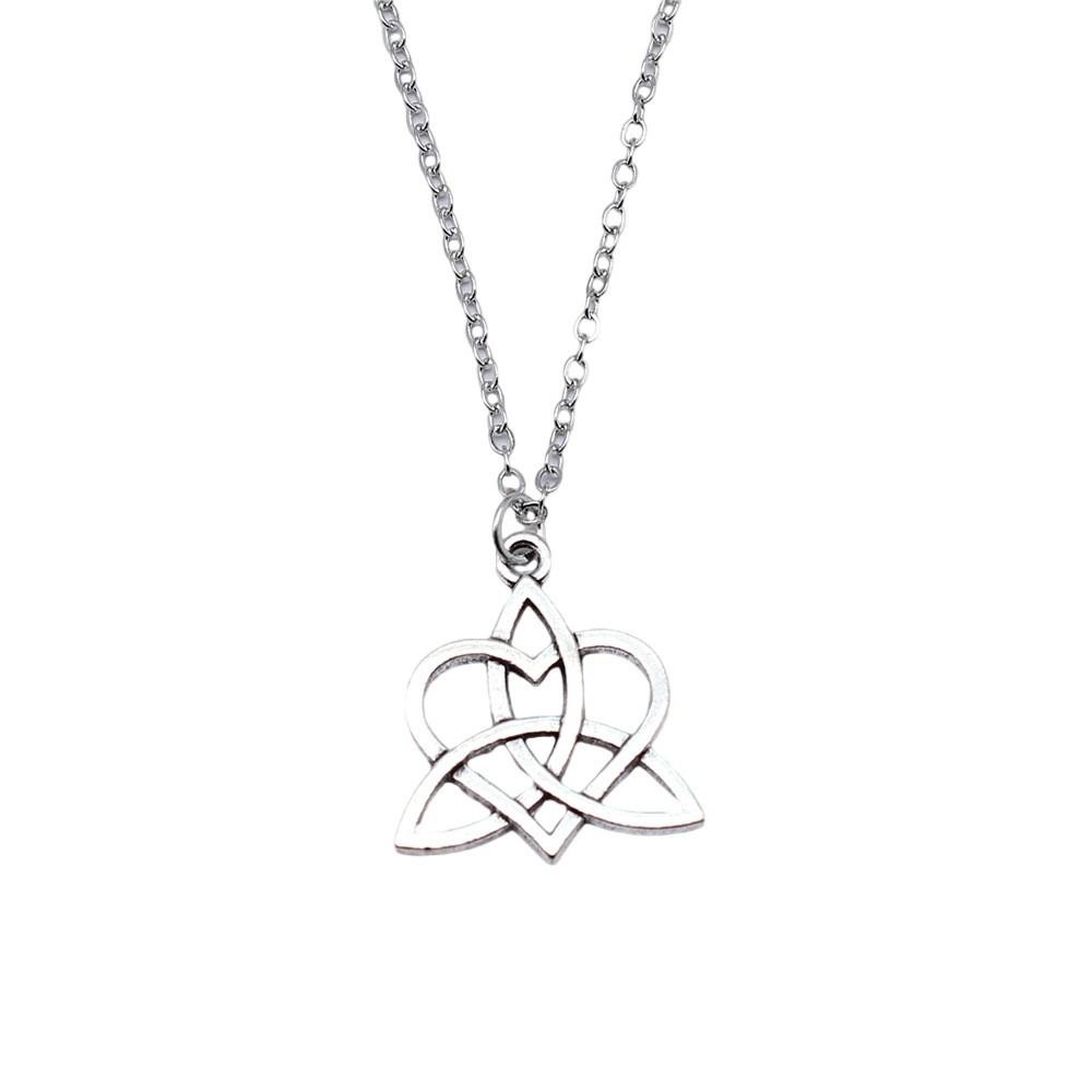 Peach Heart Love Letter Tags Pendant Antique Bronze Silver Metal Boys Collar Necklace Best Seller Gift