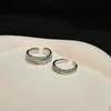 Niche Design Mint-Colored Epoxy Personalized Ring, Cold Wind, Advanced Sense, Open Index Finger Ring, Couple Ring