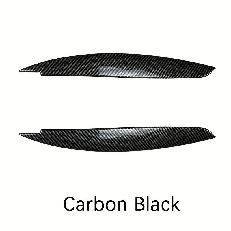 Headlight Evil Eyebrows Eyelids For BMW 1 Series E81 E82 E87 E88 118d 120i 120d 123d 130i M1 2004-2014 Headlight Eyebrow Trims