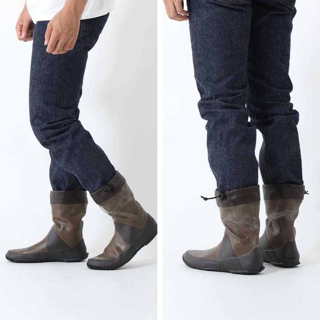 Wild Bird Society of Japan Vogelbeobachtungsstiefel 26cm Khaki (Kurze Länge) (L)