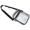 Clear Messenger Bag Stadium Approved Transparent PVC Shoulder Bag for Work Business L