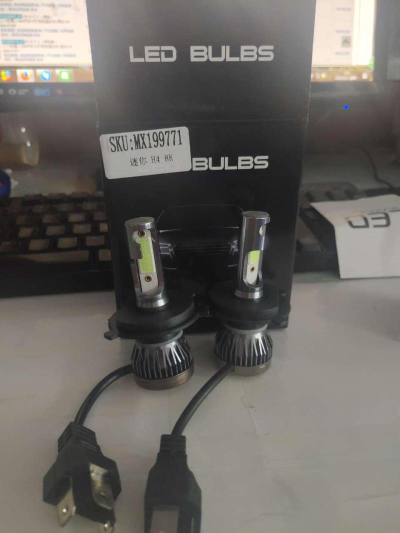 

Светодиодные фары Canbus 26000LM высокой мощности H4 9003 HB2 комплект фар 120 Вт 8000 К автомобильные лампы синие светодиодные лампы автомобильные фары