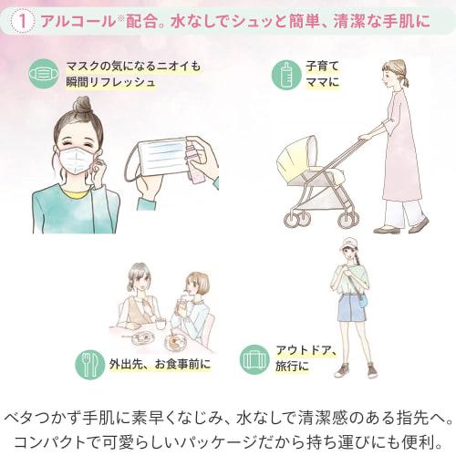 SHINTECH KOSE Fortune Fragrance Hand Refresh Spray 53mL