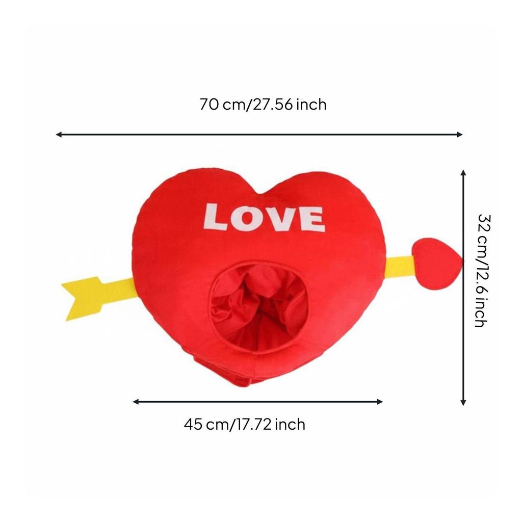 Love Arrow Headpiece PP Cotton Filled Valentine's Day Costume Hat